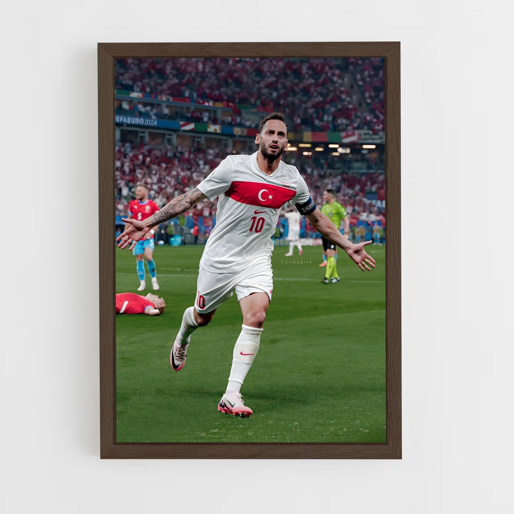 ap-czech republic national football team-2 cadre Bois foncé