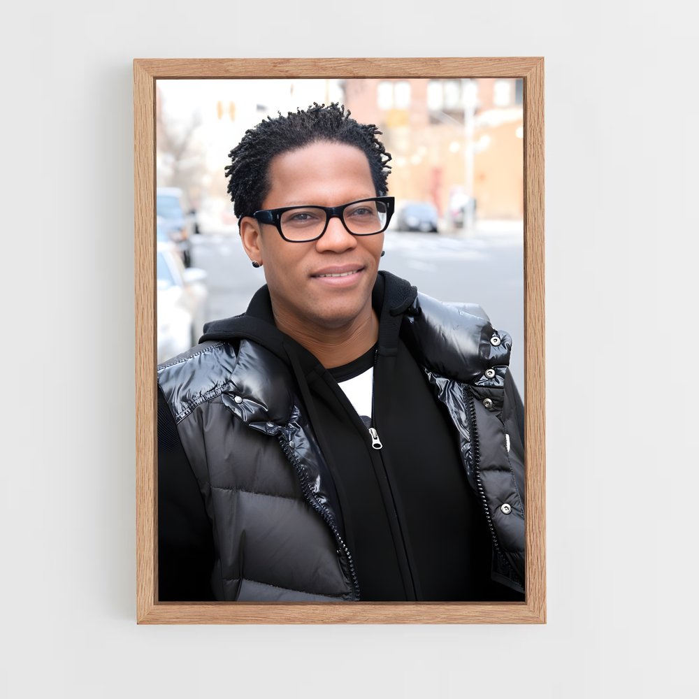 ap-d.l. hughley-1 cadre Bois clair