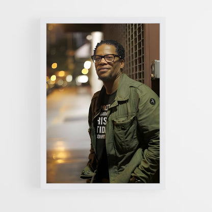 ap-d.l. hughley-6 cadre Blanc