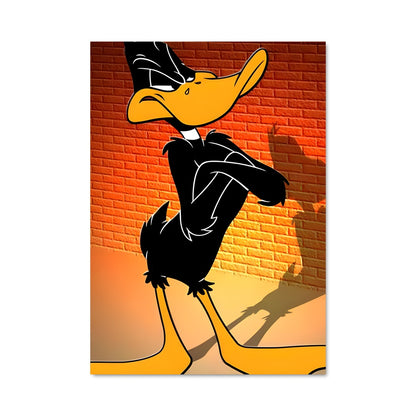 Poster Daffy en Silhouette