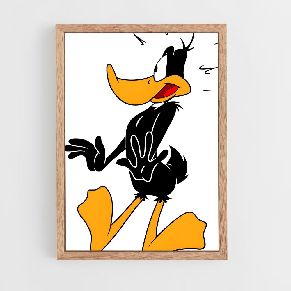 ap-daffy duck-1 cadre Bois clair