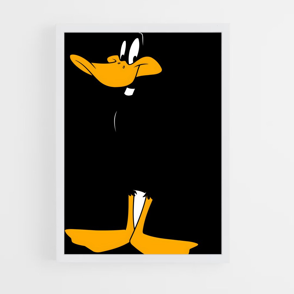 ap-daffy duck-2 cadre Blanc
