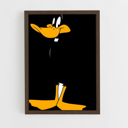 ap-daffy duck-2 cadre Bois foncé