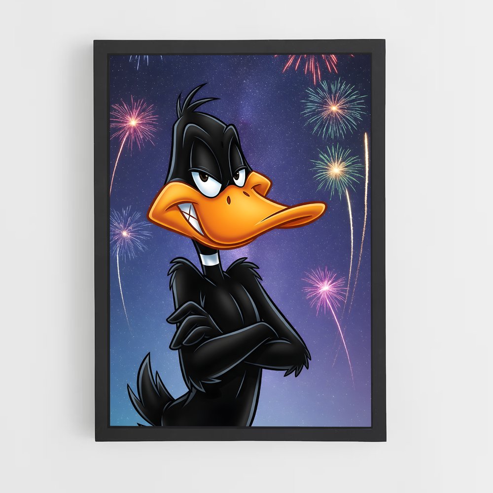 ap-daffy duck-5 cadre Noir