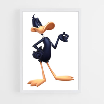 ap-daffy duck-7 cadre Blanc