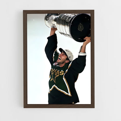 ap-dallas stars-3 cadre Bois foncé