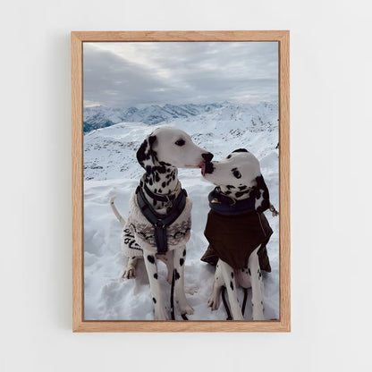 ap-dalmatian-3 cadre Bois clair