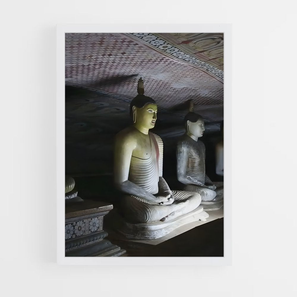 ap-dambulla cave temple-3 cadre Blanc