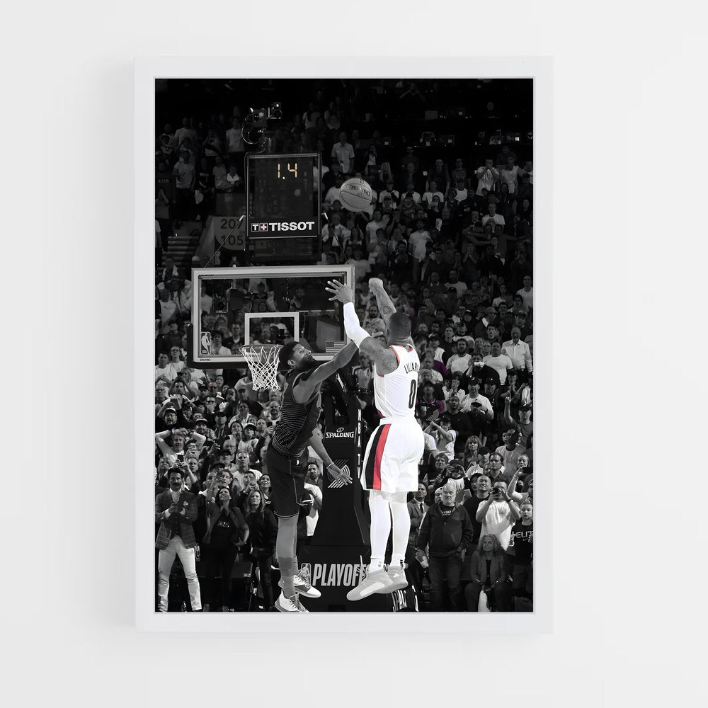 ap-damian lillard-1 cadre Blanc