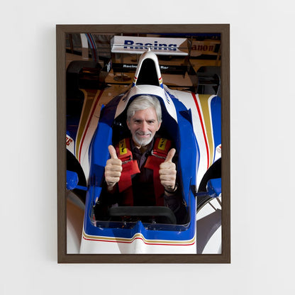 ap-damon hill-9 cadre Bois foncé