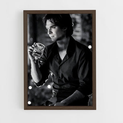 ap-damon salvatore-4 cadre Bois foncé