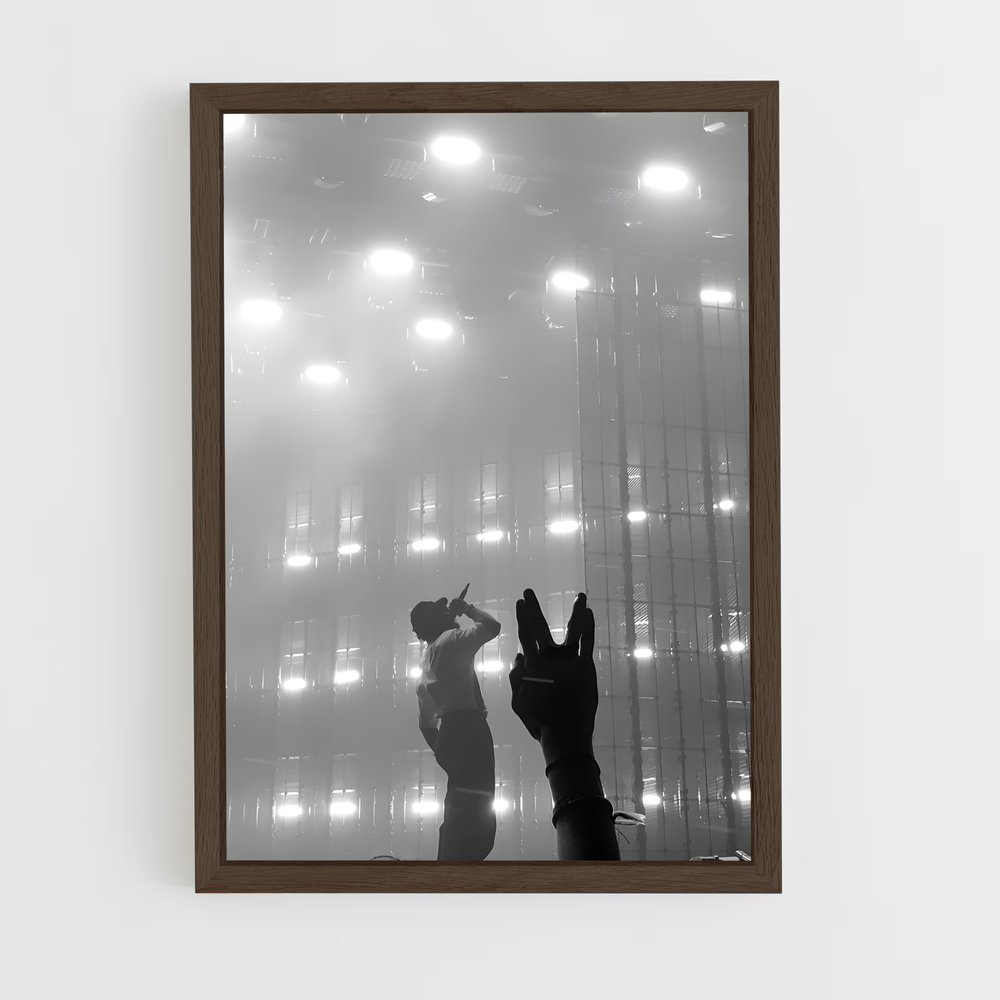 ap-damso-15 cadre Bois foncé