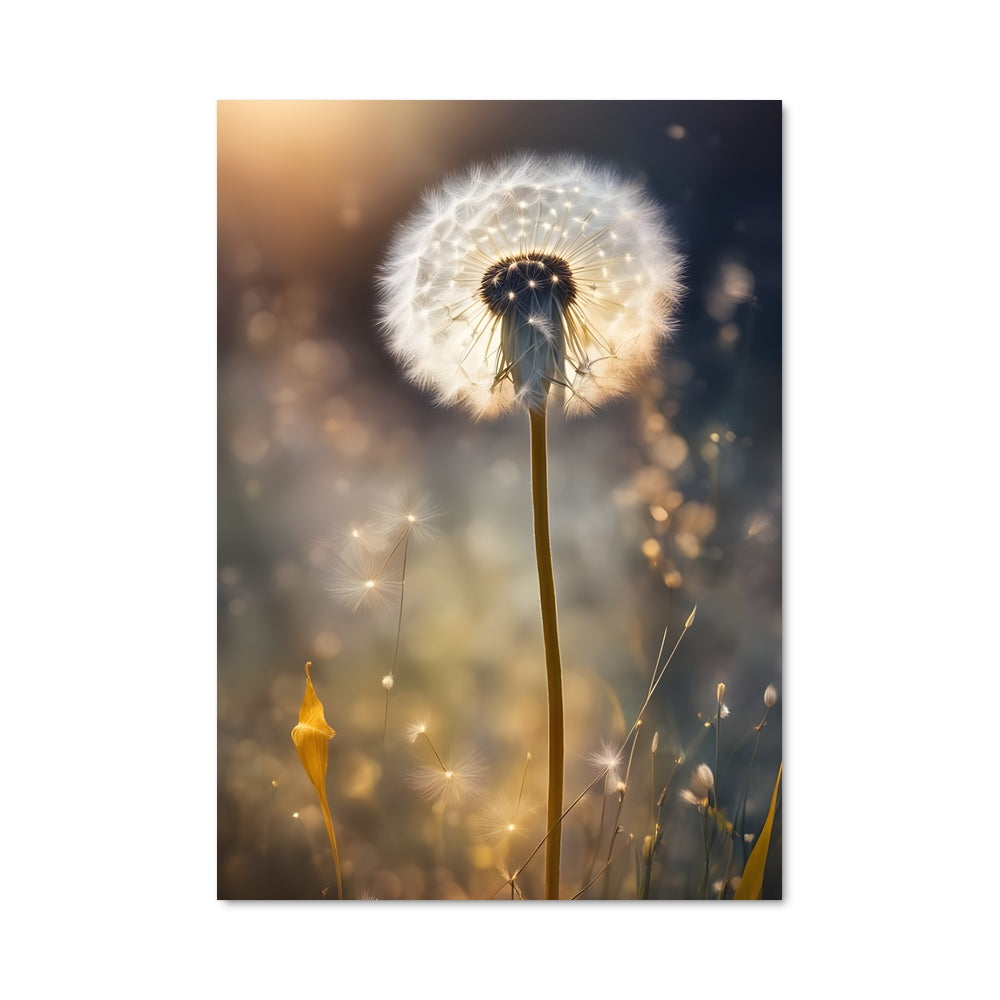 Poster Jardin de Pissenlits