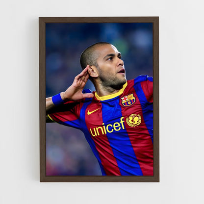 ap-dani alves-11 cadre Bois foncé