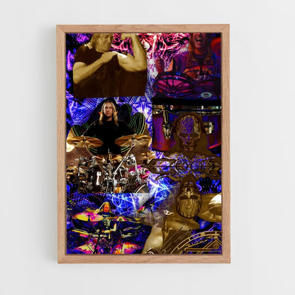ap-danny carey-3 cadre Bois clair