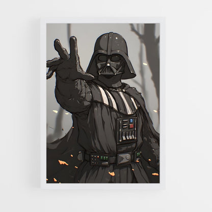 ap-darth vader-12 cadre Blanc