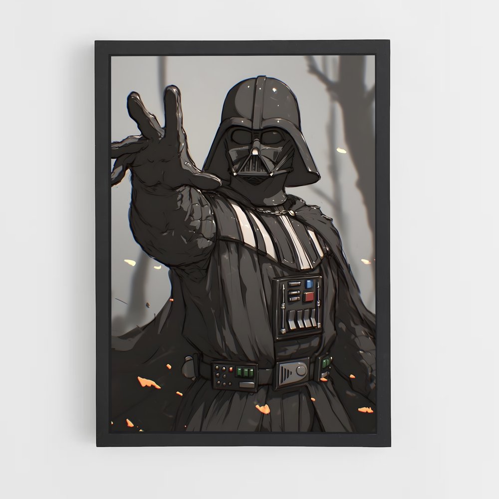 ap-darth vader-12 cadre Noir