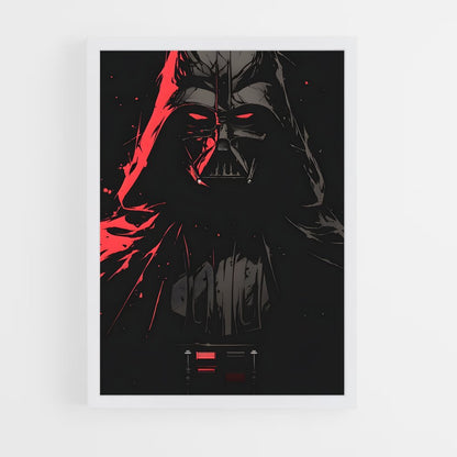 ap-darth vader-14 cadre Blanc