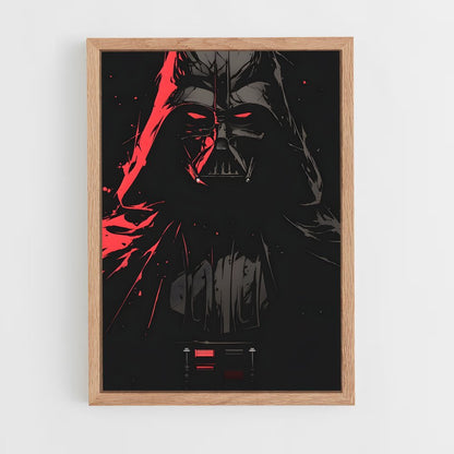 ap-darth vader-14 cadre Bois clair