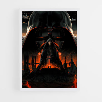 ap-darth vader-15 cadre Blanc