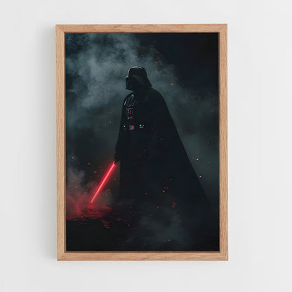 ap-darth vader-2 cadre Bois clair
