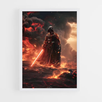 ap-darth vader-5 cadre Blanc