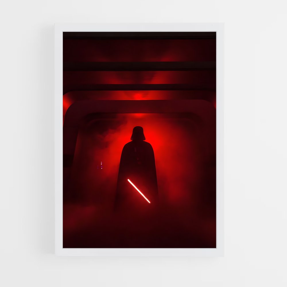 ap-darth vader-8 cadre Blanc