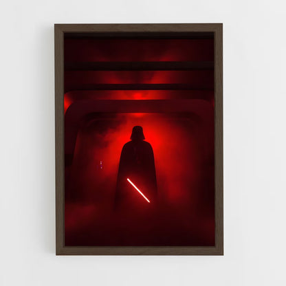 ap-darth vader-8 cadre Bois foncé
