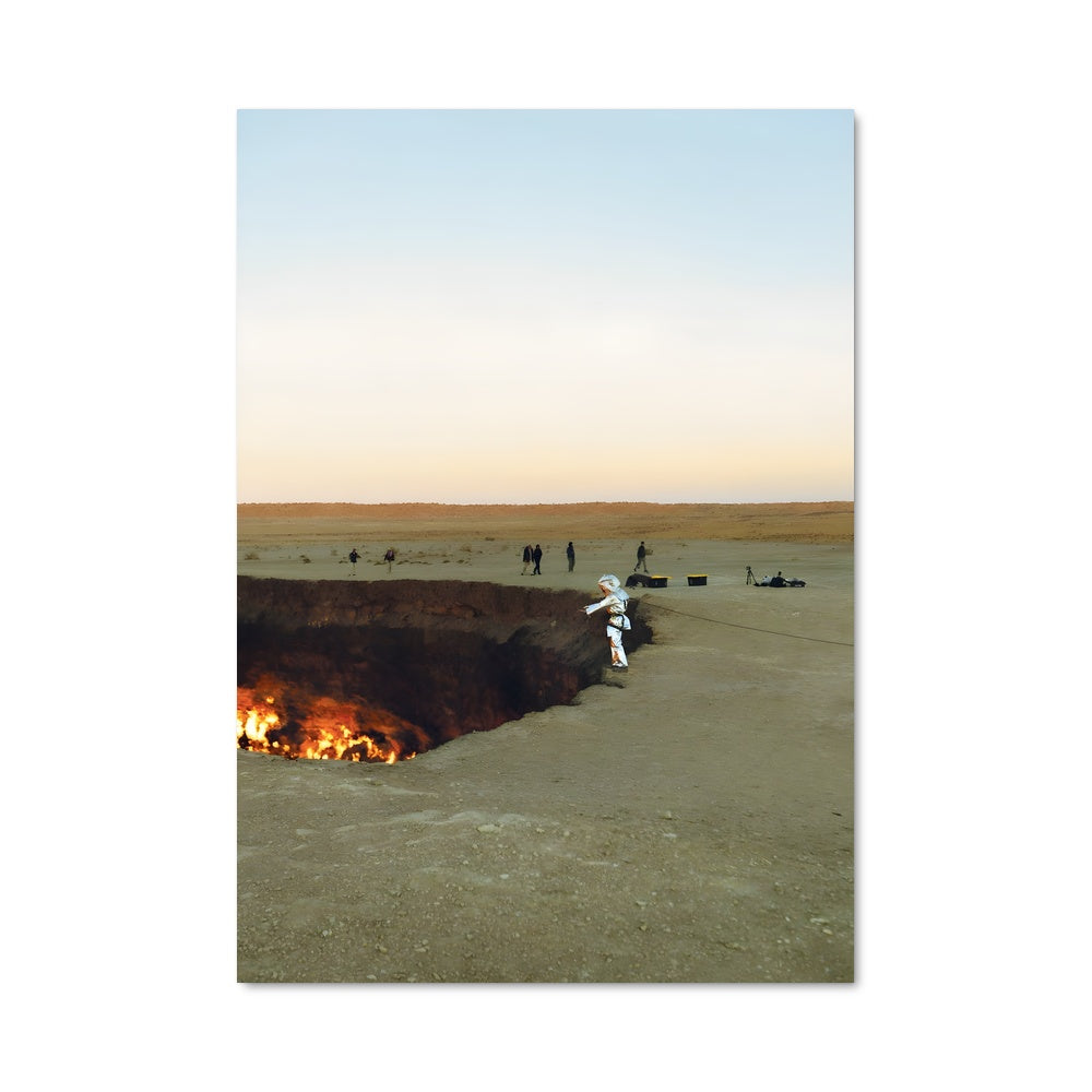 Poster Darvaza gas crater 89543