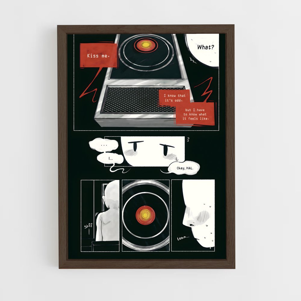 ap-dave bowman-2 cadre Bois foncé