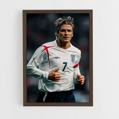 ap-david beckham-4 cadre Bois foncé