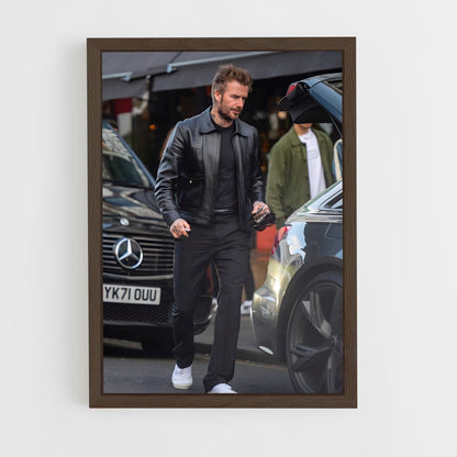 ap-david beckham-9 cadre Bois foncé