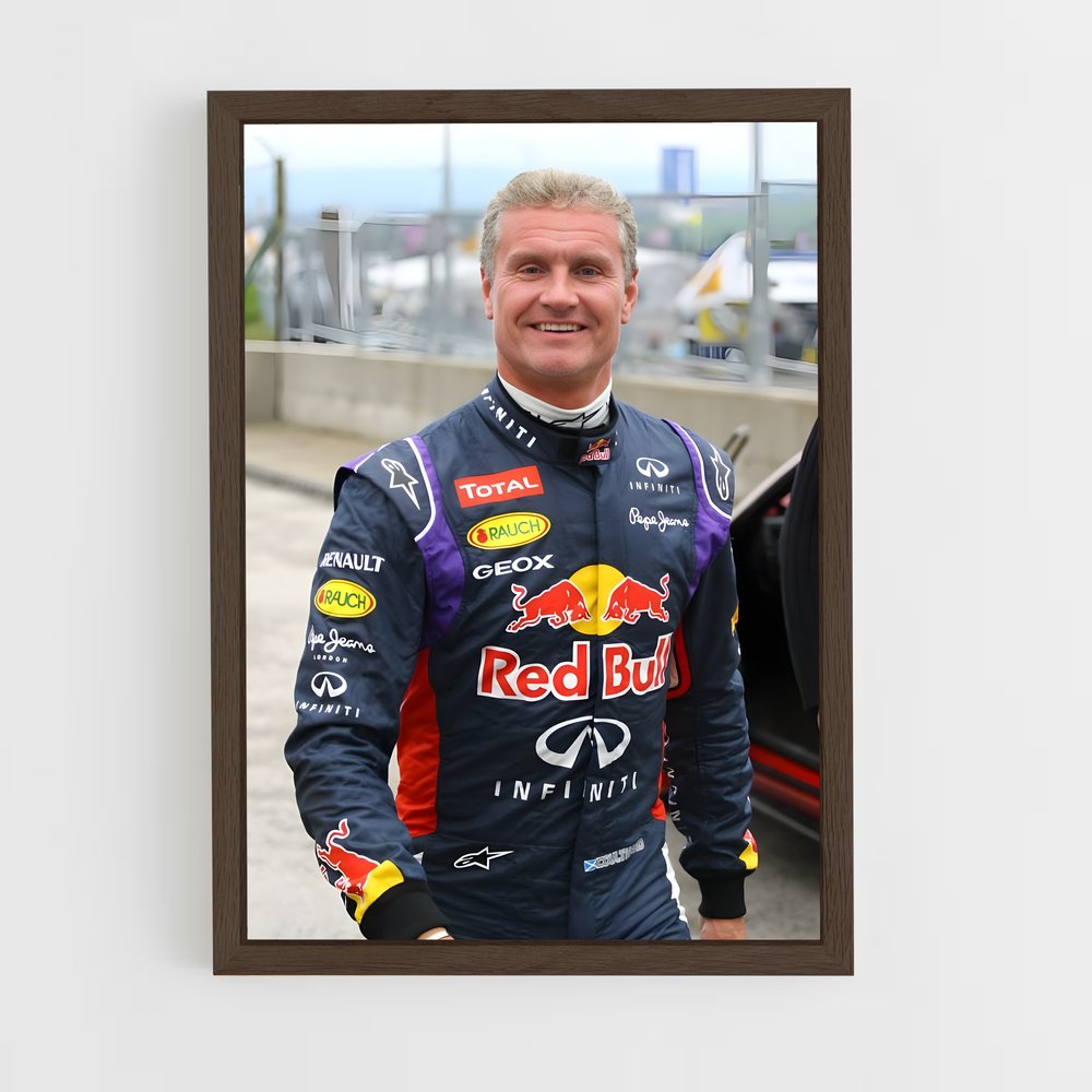 ap-david coulthard-1 cadre Bois foncé
