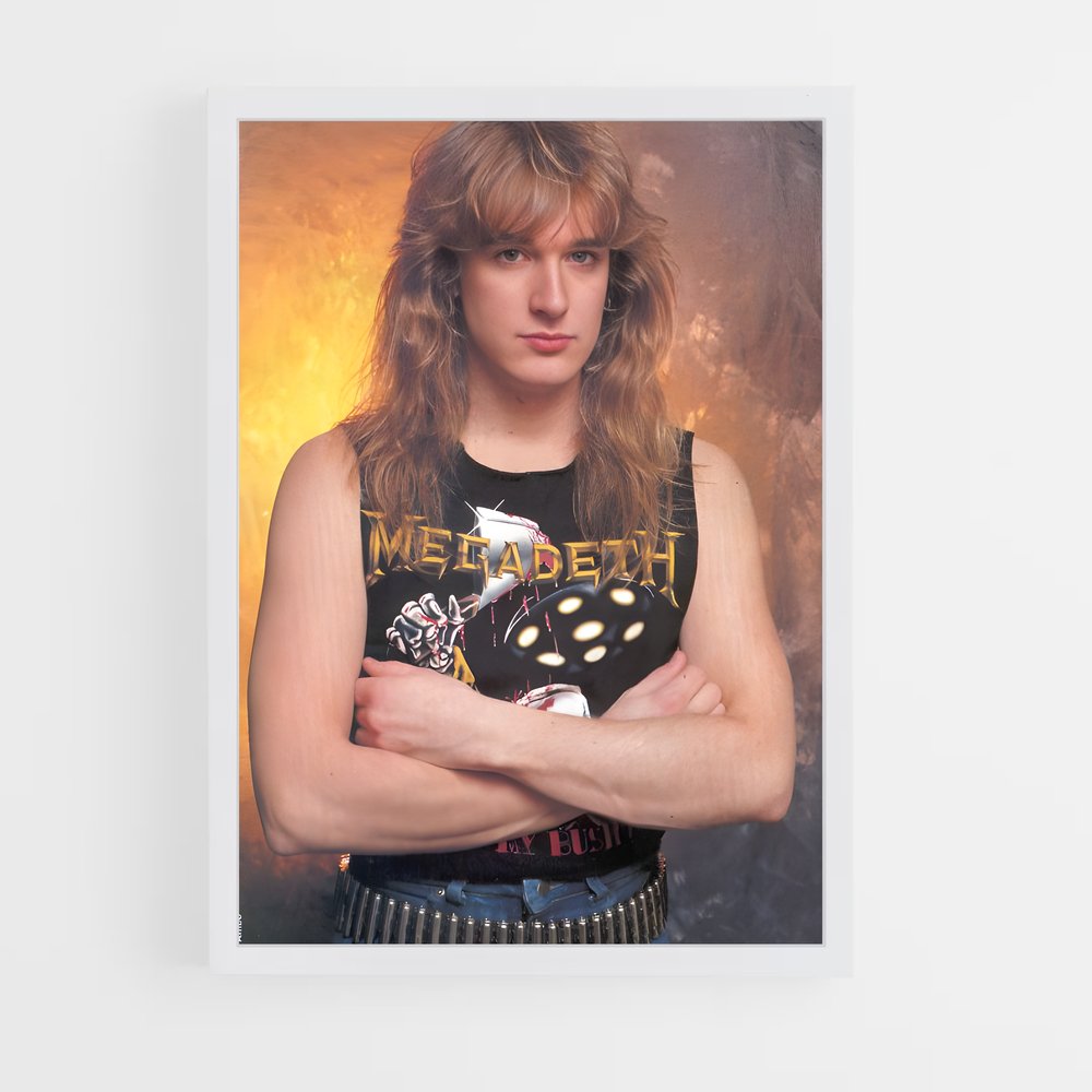 ap-david ellefson-1 cadre Blanc