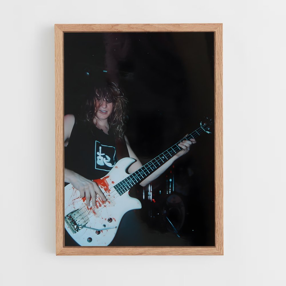ap-david ellefson-4 cadre Bois clair