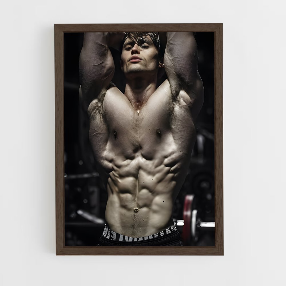 ap-david laid-2 cadre Bois foncé