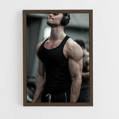 ap-david laid-3 cadre Bois foncé