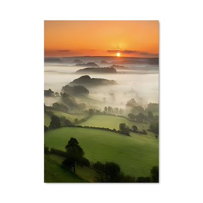 Poster Matin Brumeux