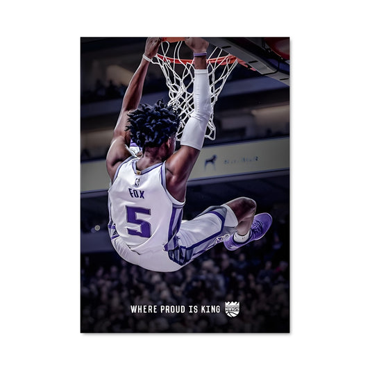 Poster Dunk de De'Aaron