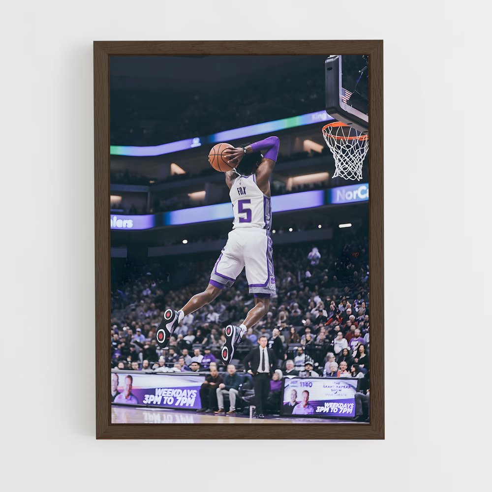 ap-de'aaron fox-2 cadre Bois foncé
