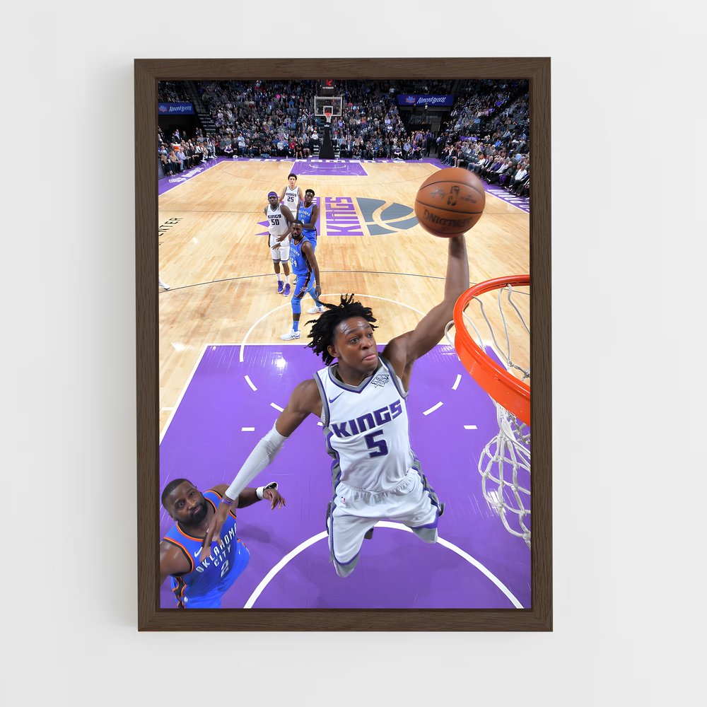 ap-de'aaron fox-7 cadre Bois foncé