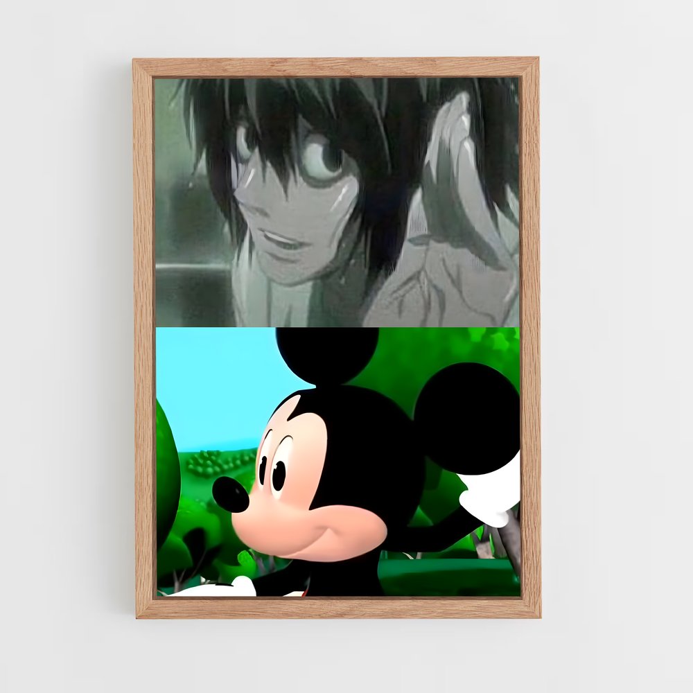 ap-death note-3 cadre Bois clair