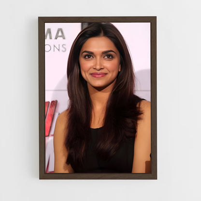 ap-deepika padukone-9 cadre Bois foncé