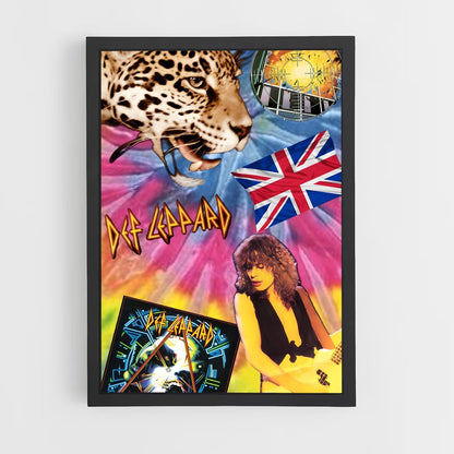 ap-def leppard-1 cadre Noir