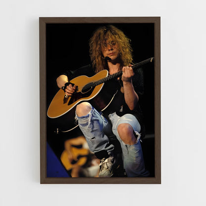 ap-def leppard-5 cadre Bois foncé