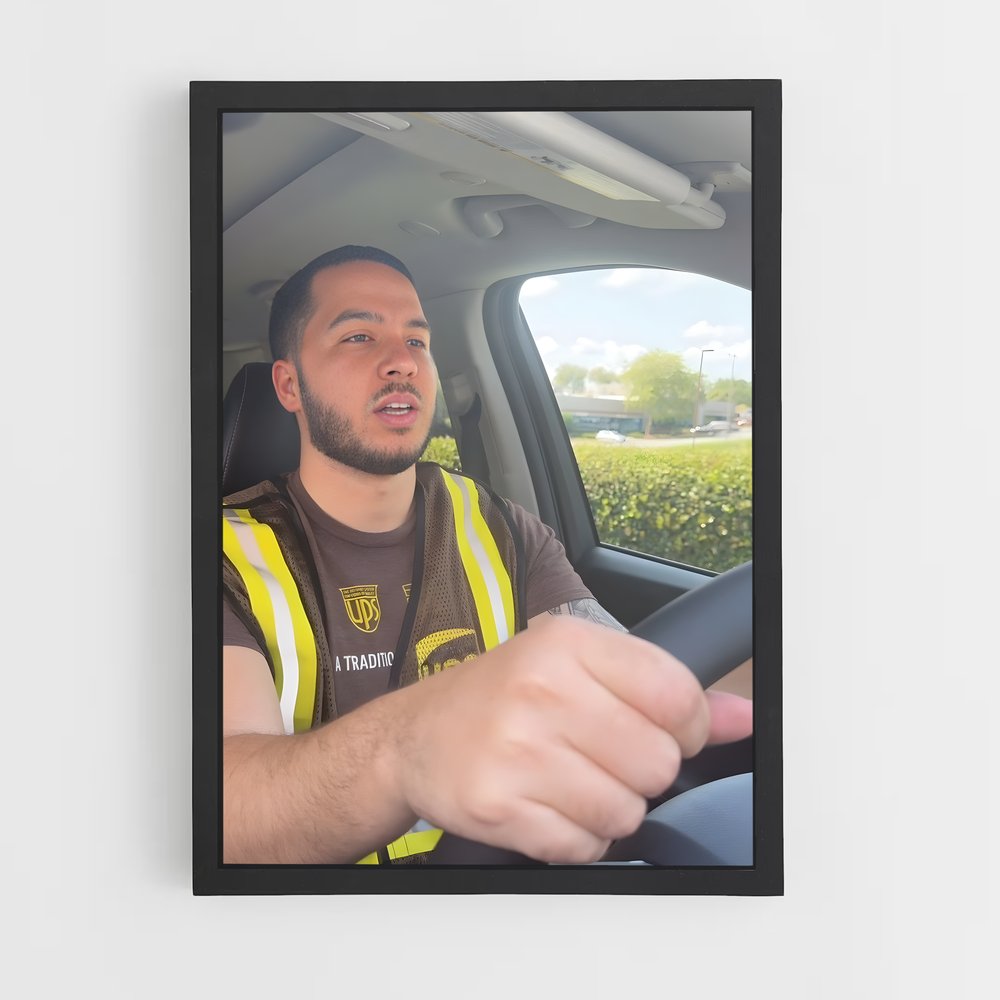 ap-delivery driver-1 cadre Noir