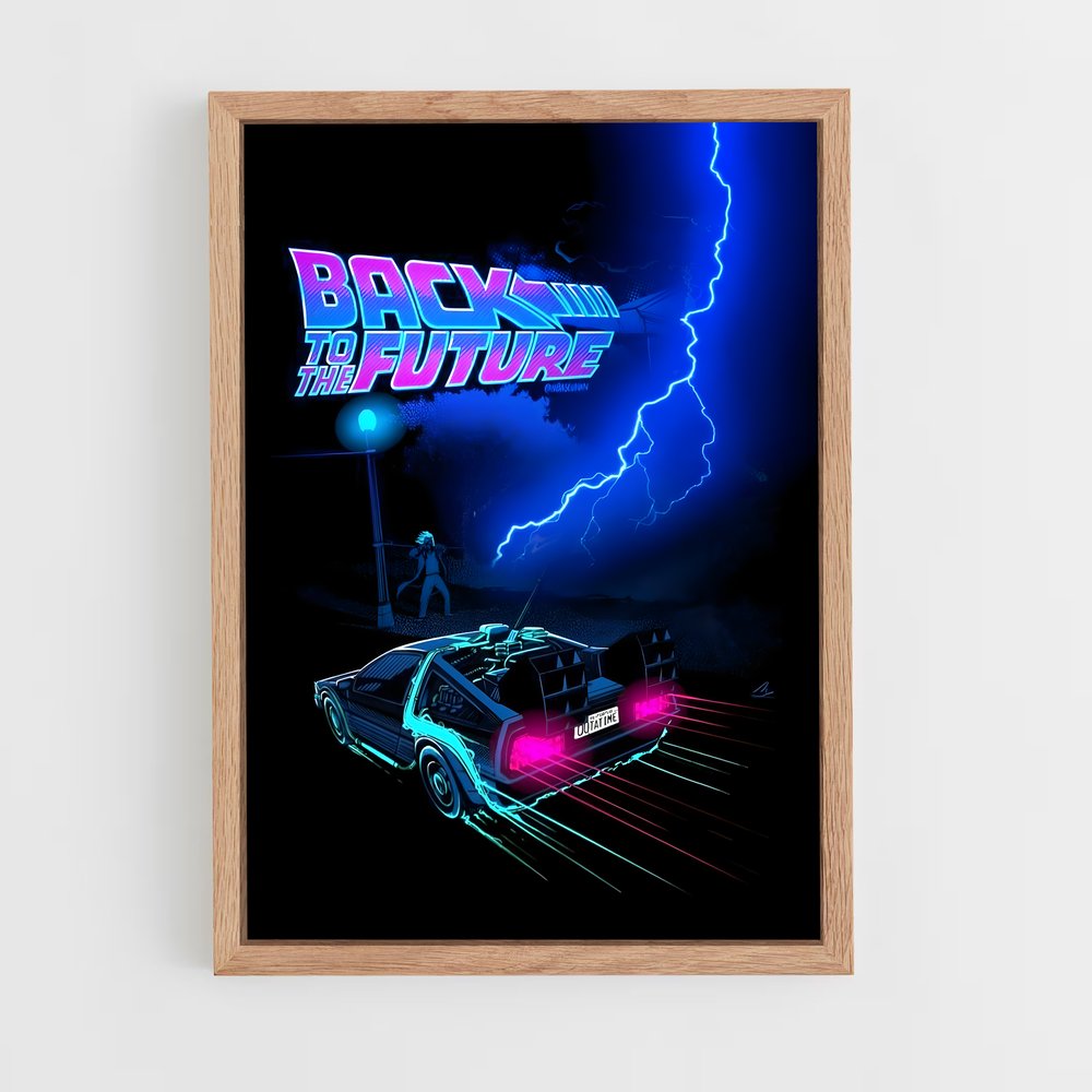 ap-delorean-6 cadre Bois clair
