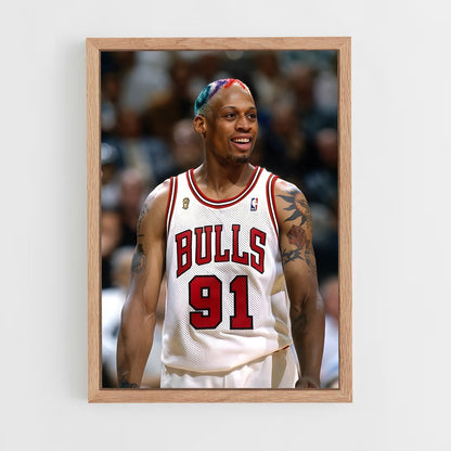 ap-dennis rodman-6 cadre Bois clair