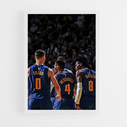 ap-denver nuggets-1 cadre Blanc