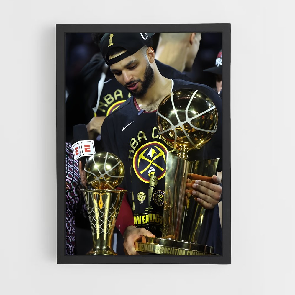 ap-denver nuggets-4 cadre Noir